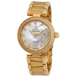 De Ville 18kt Yellow Gold Ladies Watch 425.65.34.20.55.009