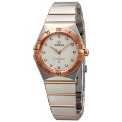 Constellation Quartz Diamond White Silvery Dial Ladies Watch 131.20.25.60.52.001