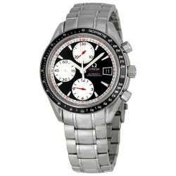 Pre-owned Omega Speedmaster Chronograph Tachymeter Black Dial Men's Watch 3210.51