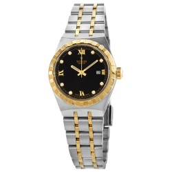 Royal Automatic Diamond Black Dial 28 mm Ladies Watch M28303-0005