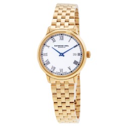 Toccata Quartz White Dial Ladies Watch 5985-P-00359