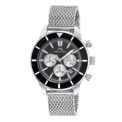 Brandon Chronograph Quartz Black Dial Men's Watch 1011ABRS