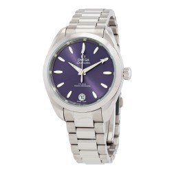 Seamaster Aqua Terra Automatic Chronometer Lavender Ladies Watch 220.10.34.20.10.002