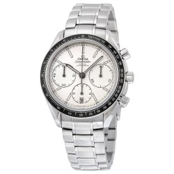 Pre-owned Omega Speedmaster Racing Chronograph Automatic Chronometer Silver Dial Men's Watch 326.30.40.50.02.001