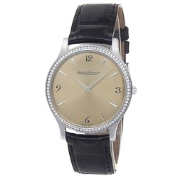 Pre-owned Jaeger LeCoultre Master Ultra Thin Ivory Dial Men's Watch Q1458401