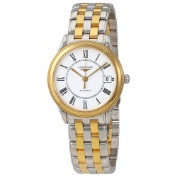 Pre-owned Longines Flagship White Dial Ladies Watch L4.774.3.21.7