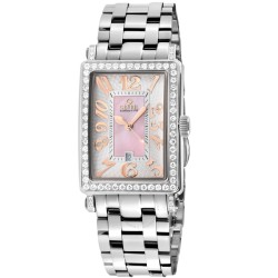 Avenue of Americas Mini Diamond Quartz Ladies Watch 7245RLB