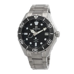 Evolution 9 Spring Drive 5 Automatic Black Dial Men's Watch SLGA015G