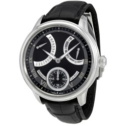 MasterPiece Black Dial Men's Watch MP7268-SS001-310
