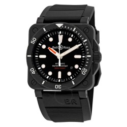 Automatic Black Dial Men's Watch BR0392-D-BL-CE/SRB