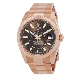 Sky Dweller GMT Automatic Chronometer Brown Dial Men's Watch 336935-0002