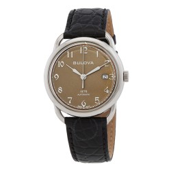 Commodore Automatic Brown Dial Men's Watch 96B324