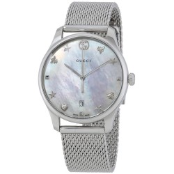 G-Timeless Mother of Pearl Dial Ladies Watch YA1264040