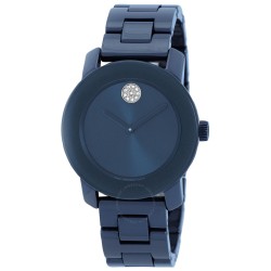 Bold Evolution Quartz Blue Dial Ladies Watch 3600805