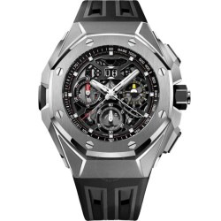 Royal Oak Concept Chronograph Automatic Black Dial Men's Watch 26650TI.OO.D013CA.01