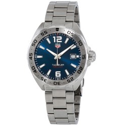 Formula 1 Blue Dial Stainless Steel Men's Watch WAZ1118.BA0875