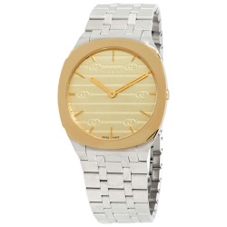 25H Quartz Gold Dial Ladies Watch YA163403