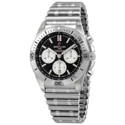 Chronomat B01 42 Chronograph Automatic Black Dial Men's Watch AB0134101B1A1