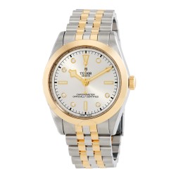 Black Bay 39 Automatic Chronometer Diamond Silver Dial Men's Watch M79663-0007
