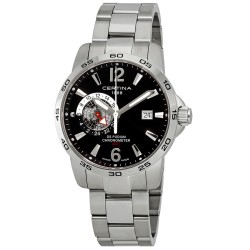 DS Podium GMT Black Dial Men's Watch C034.455.11.057.00