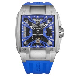 Re-Volt Hand Wind Blue Dial Men's Watch RB.REV.2H.TB.BK