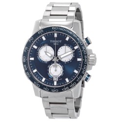 Supersport Chronograph Quartz Blue Dial Men's Watch T125.617.11.041.00