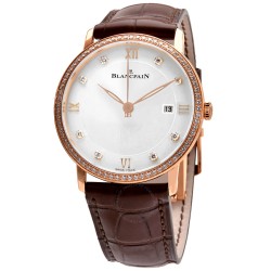 Villeret 18kt Rose Gold Automatic Men's Watch 6651-2987-55B