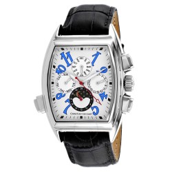 Grandeur Automatic White Dial Men's Watch CV2134