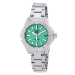 Aquaracer Quartz Green Dial Ladies Watch WBP1315.BA0005