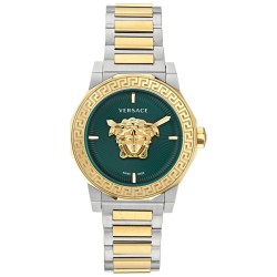 Medusa Deco Quartz Green Dial Unisex Watch Ve7b00323