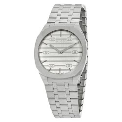 25H Quartz Silver Dial Ladies Watch YA163402