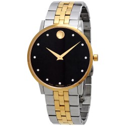 Museum Classic Black Diamond Dial Men's Watch 0607202