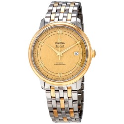 De Ville 39.5mm Yellow Gold Dial Men's Watch 424.20.40.20.08.001
