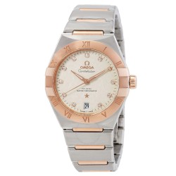 Constellation Automatic Diamond Silver Dial Ladies Watch 131.20.36.20.52.001