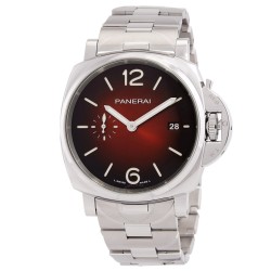 Luminor Due 42mm Burgundy Automatic Watch PAM01539