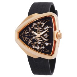 Ventura Elvis80 Skeleton Dragon Automatic Black Dial Watch H24525332