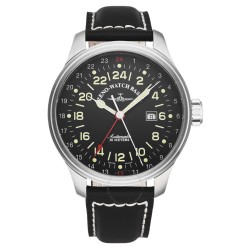 OS Pilot Automatic Black Dial Men's Watch 8524-A1