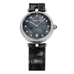 Romance Quartz Diamond Black Dial Ladies Watch 11810SE19.BDCB7