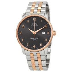 Baroncelli Jubilee Automatic Chronometer Anthracite Dial Men's Watch M0376082206200