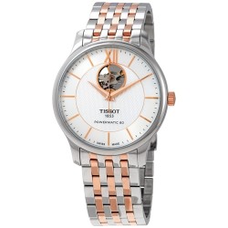 Tradition Silver Dial  Two-tone Men's Watch T063.907.22.038.01