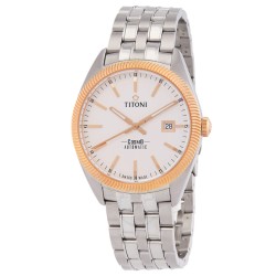 Cosmo Automatic Silver Dial Men's Watch 878 SRG-606