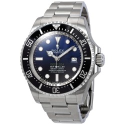 Deepsea D-Blue Dial Automatic Men's Stainless Steel Oyster Watch 126660BLSO