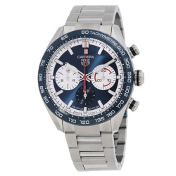 Carrera Chronograph Automatic Blue Dial Men's Watch CBN2A1E.BA0643