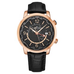 Alexander 2 Quartz Black Dial Men's Watch A171A-03