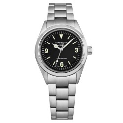 Pre-owned Zeno Super Precision Black Dial Ladies Watch 6704-A1MS