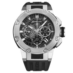 Predator Chronograph Automatic Black Dial Men's Watch RB.PR.CH.TI.BK