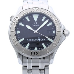 Pre-owned Omega Seamaster Automatic Black Dial Men's Watch 2533.5