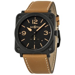 Black Dial Men's Watch BLRBRS-HERI-CEM