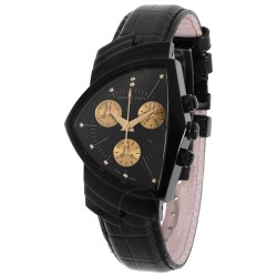 Ventura Chronograph Quartz Black Dial Men's Watch H24402730