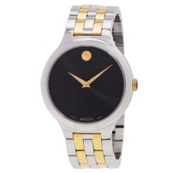 Veturi Quartz Black Dial Men's Watch 0608042